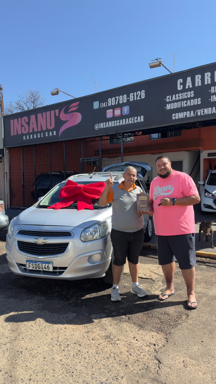 Entrega realizada na Insanu's Garage Car