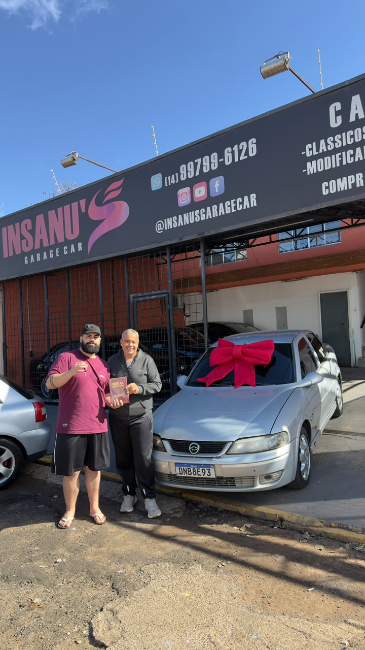 Entrega realizada na Insanu's Garage Car