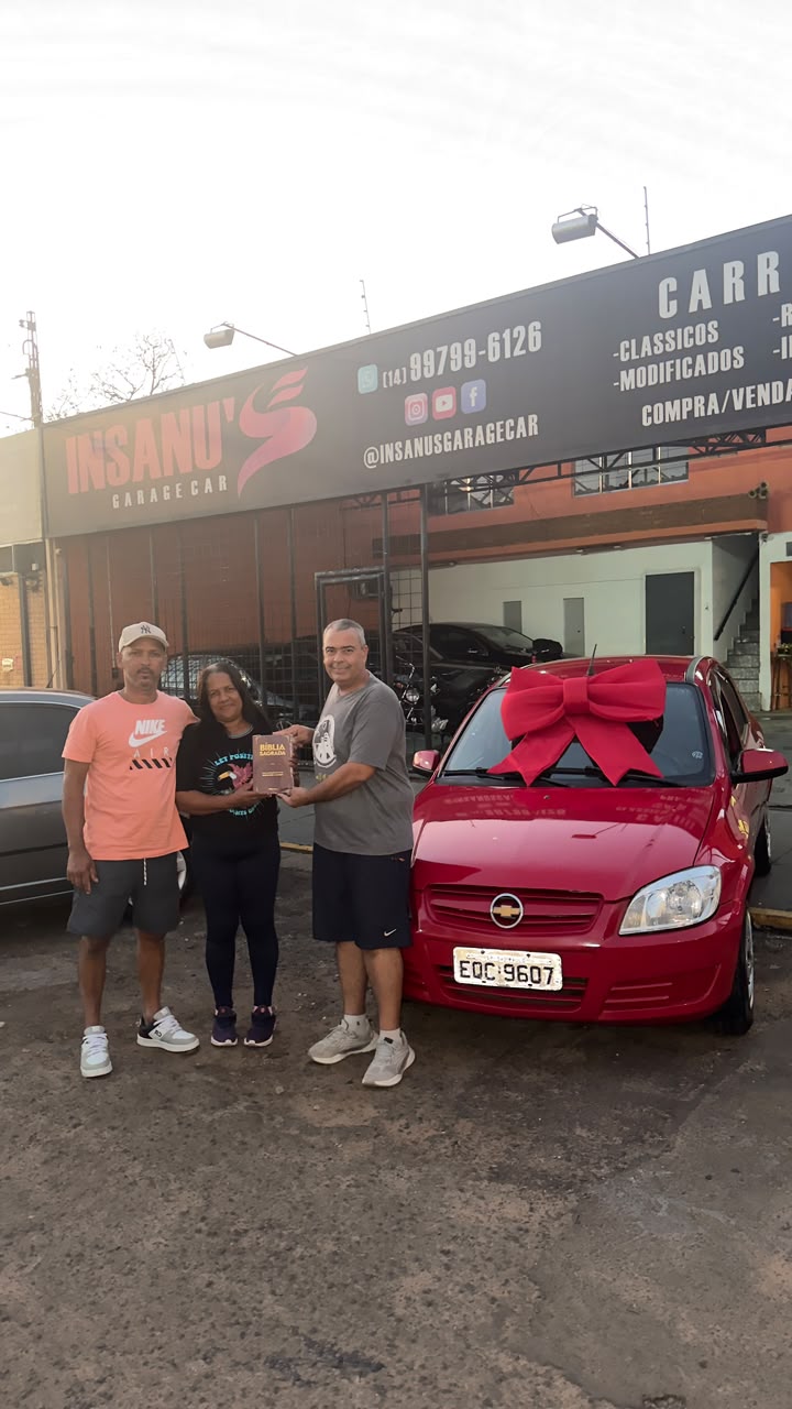 Entrega realizada na Insanu's Garage Car
